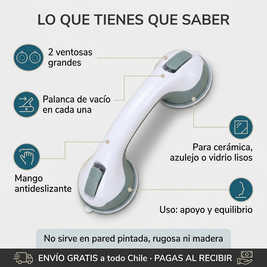 Ficha de la agarradera: lo que tienes que saber