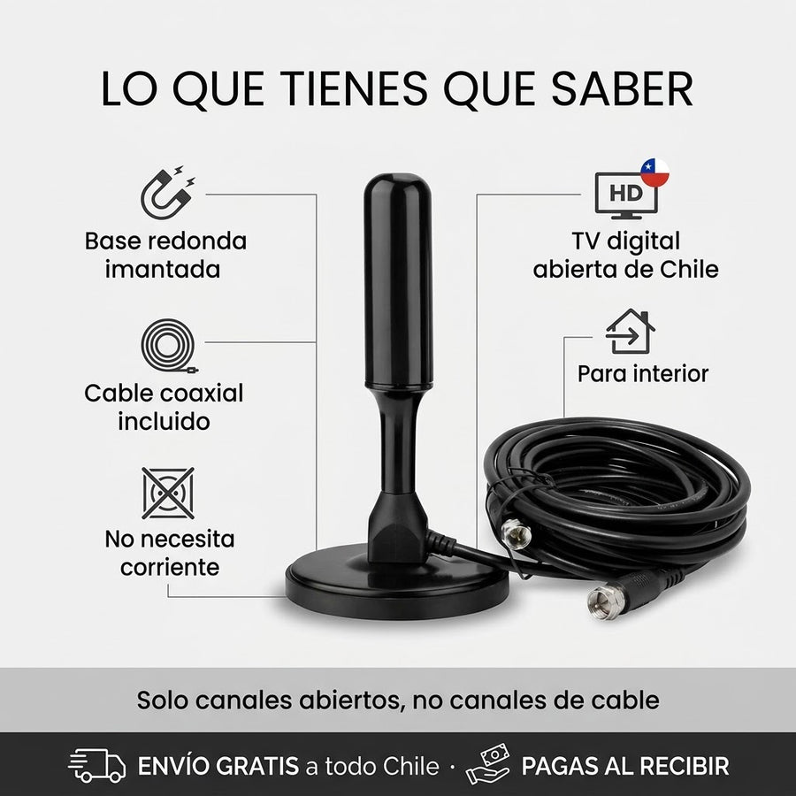Ficha de la antena: lo que tienes que saber