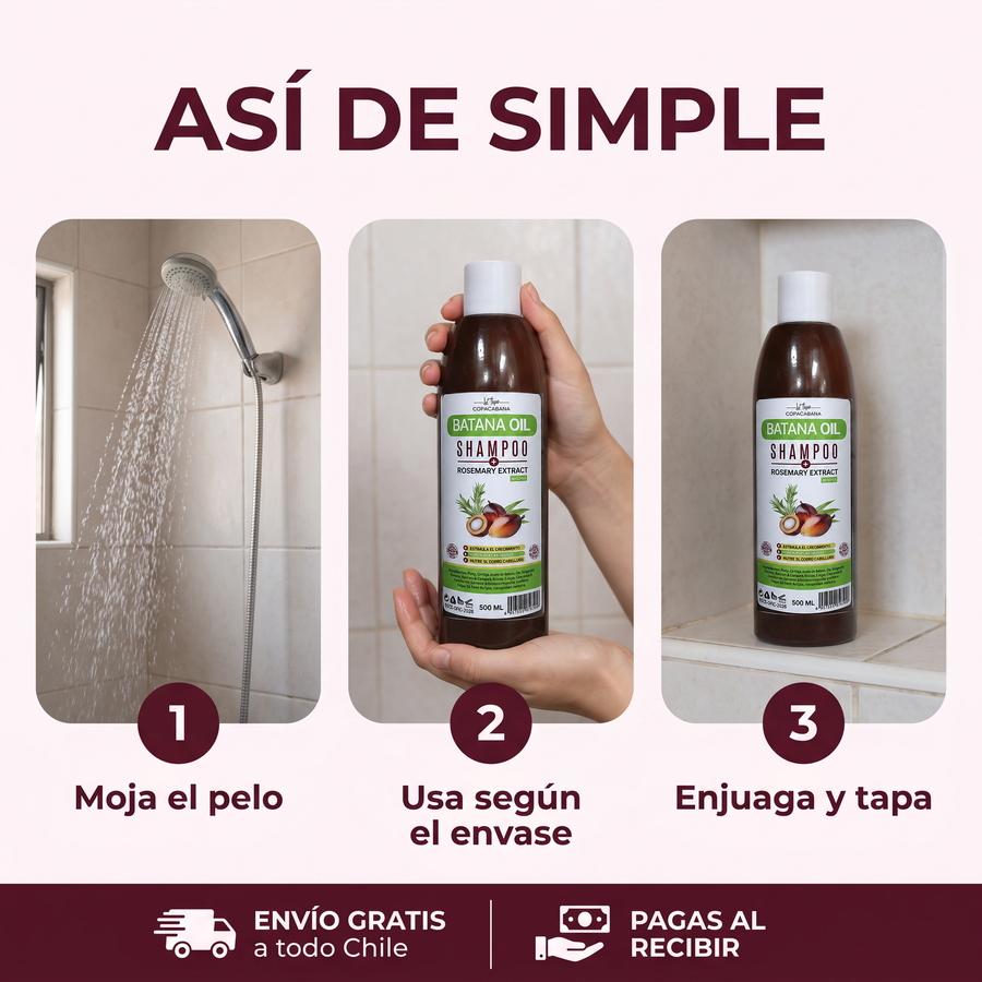 Cómo se usa el shampoo de batana en 3 pasos