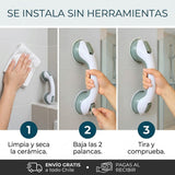Cómo se instala la agarradera en 3 pasos