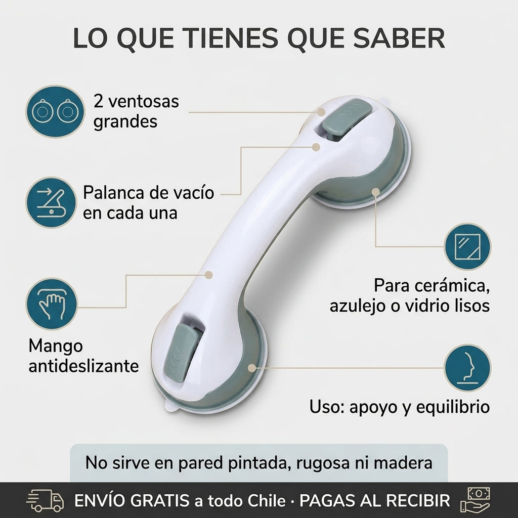 Ficha de la agarradera: lo que tienes que saber