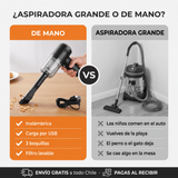 La aspiradora vs aspiradora grande