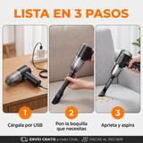 Cómo se usa la aspiradora en 3 pasos
