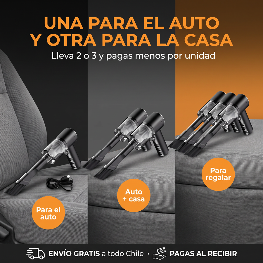 Pack de 1, 2 y 3: la aspiradora