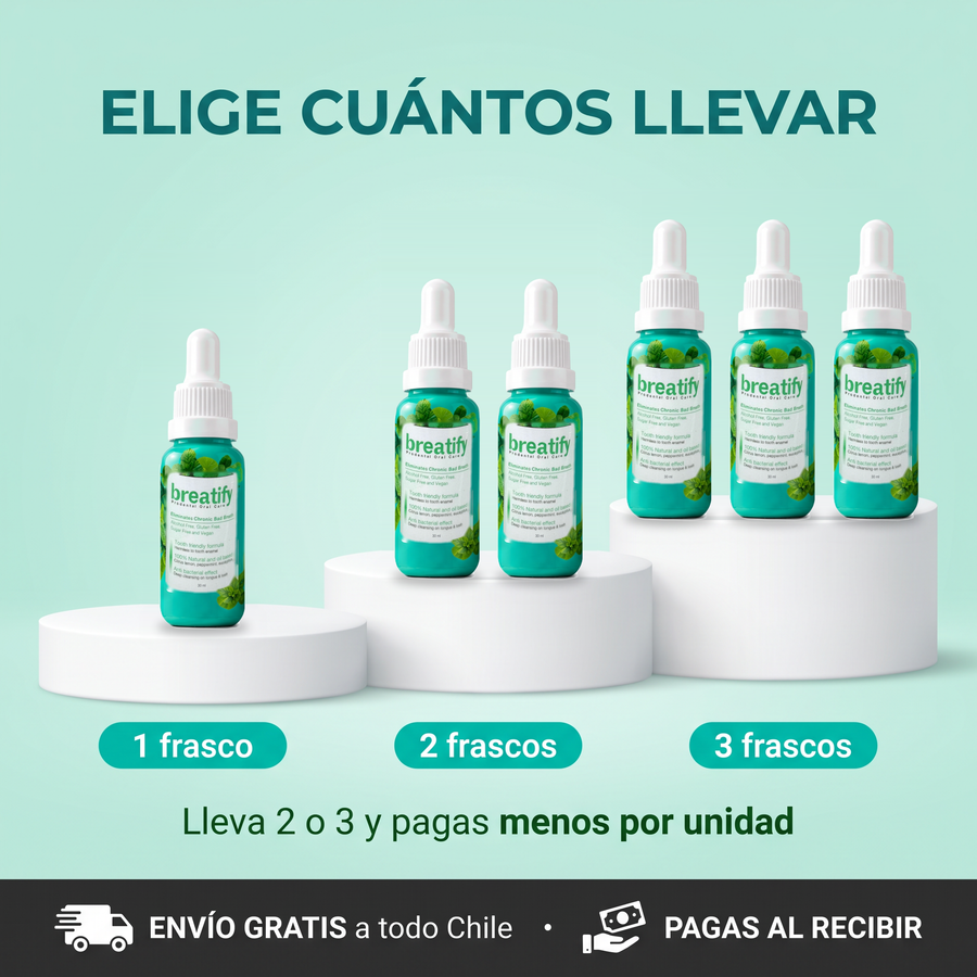 Pack de 1, 2 y 3 frascos