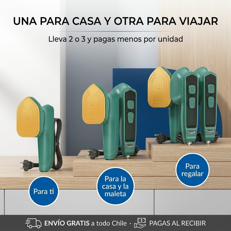 Pack de 1, 2 y 3: la mini plancha