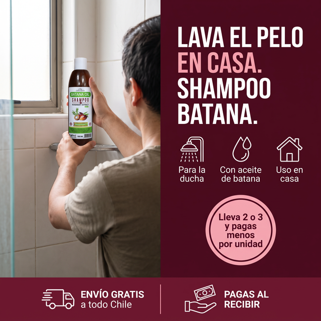 Copacabana Batana Oil Shampoo con extracto de romero · 500 ml