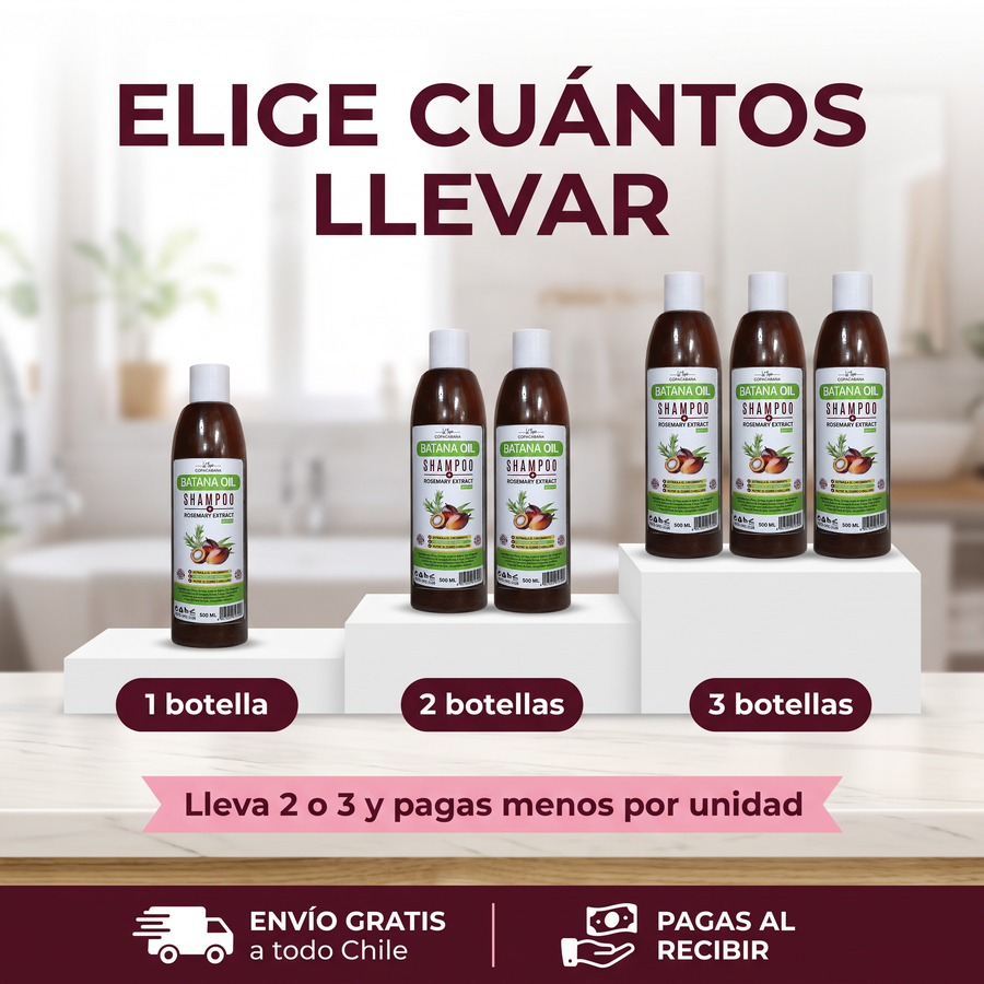 Pack de 1, 2 y 3: el shampoo de batana