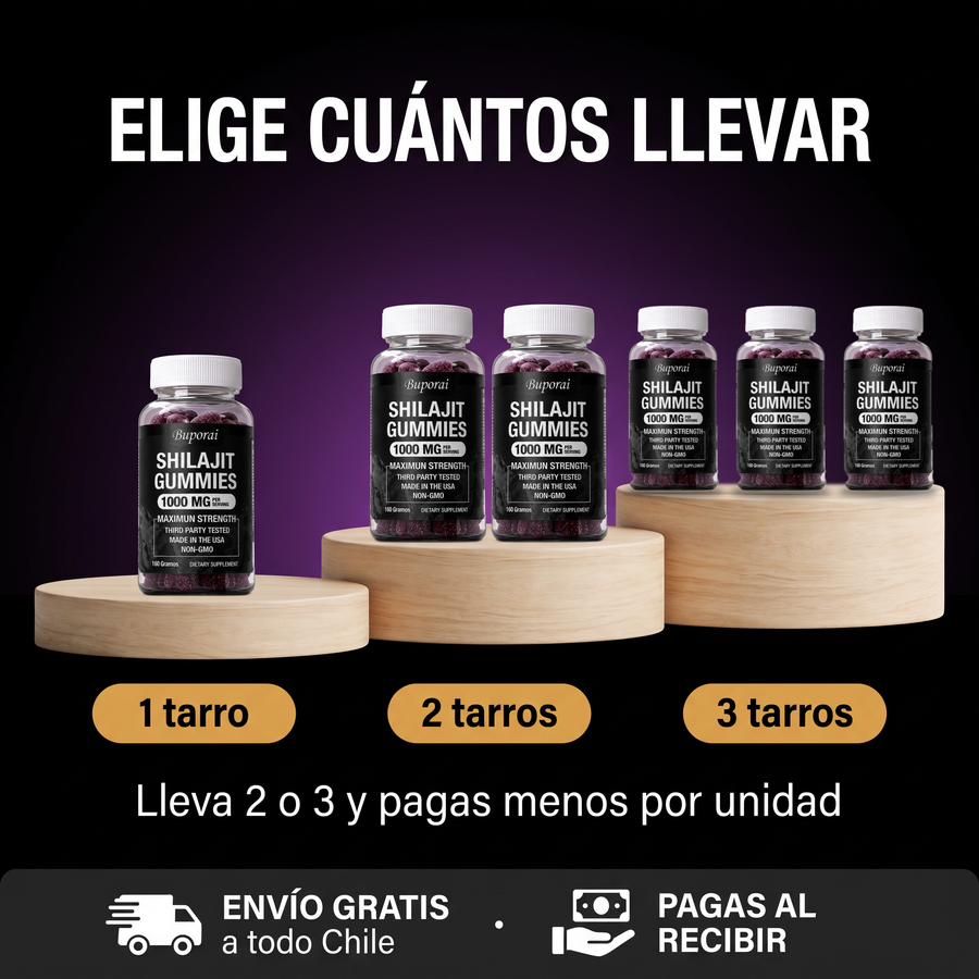Pack de 1, 2 y 3 tarros