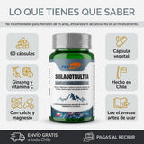 Lo que tienes que saber: 60 cápsulas, ginseng, vitamina C, calcio y magnesio